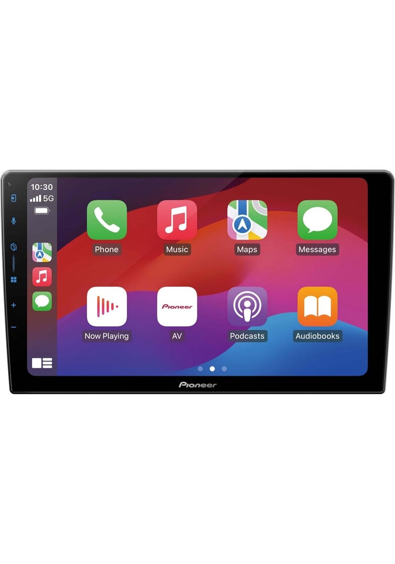 بايونير جهاز استقبال AV DMH-AP6650BT مقاس 9 بوصات مثالي مع Apple CarPlay لاسلكي وAndroid Auto لاسلكي وخاصية النسخ المتطابق من Weblink Cast - Image 1