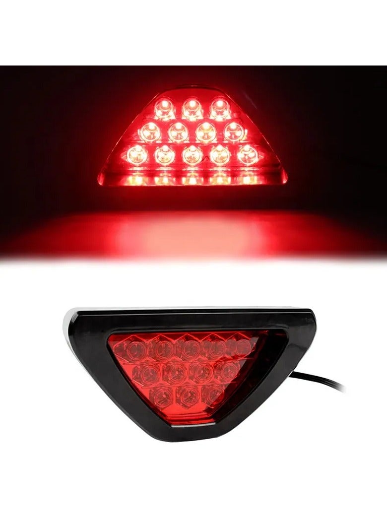 Generic Universal F1 Style LED Brake Light – Red Rear Tail Third Stop Safety Lamp for Cars, Trucks & SUVs | High-Intensity LED Tail Light for Increased Visibility and Safety - Image 1