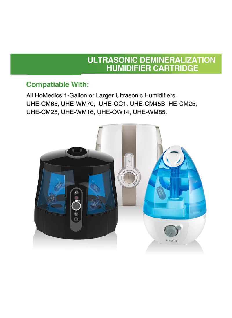 SYOSI - Demineralization Cartridge for HoMedics Ultrasonic Humidifiers, Purifying Water Source to Eliminate Odor Cleaner, Fish Tank Replacement Filter Element (12 Pack) - Image 1