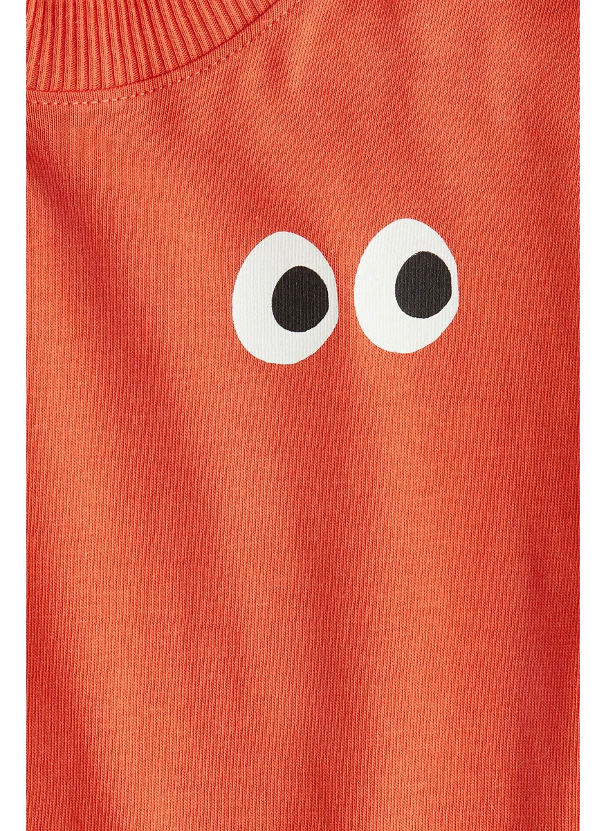 H&M Loose-Fit Cotton T-Shirt