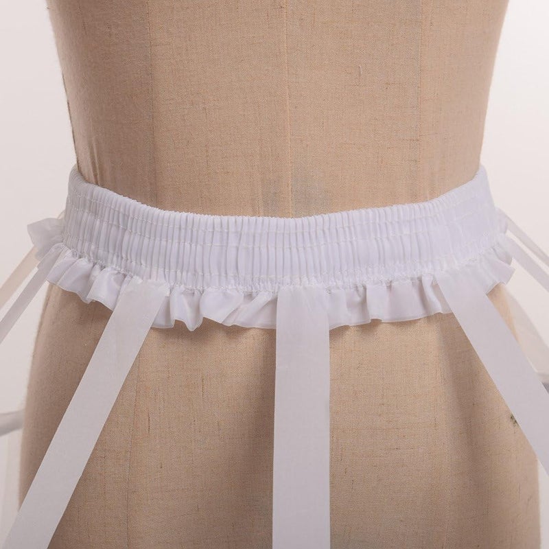GRACEART Victorian Dress Pannier Hoop Skirt Bustle Cage Skirt - Image 4