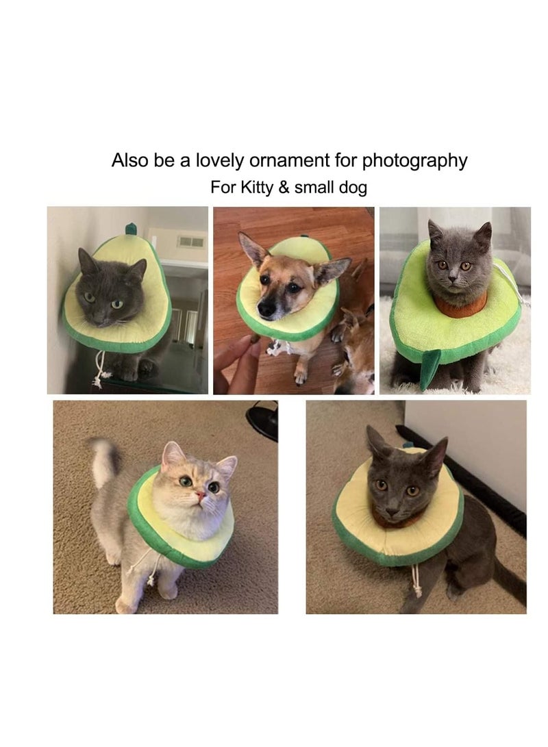 A.M Adjustable Cat Cone Recovery Collar, Dog Cone Alternative After Elizabeth Collar Surgery, Cat Cone to Stop Licking Soft Dog Cone, Cat Neck Cone Soft Side Collar for Cats and Dogs - Image 4