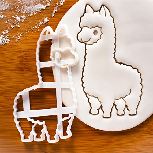 Bakerlogy Cute Alpaca cookie cutter, 1 piece - Bakerlogy - Image 2