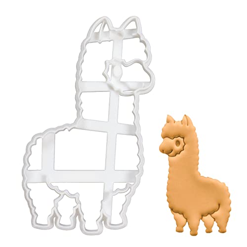 Bakerlogy Cute Alpaca cookie cutter, 1 piece - Bakerlogy - Image 1