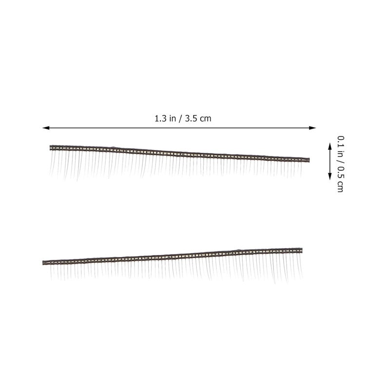 10 Pairs Practice Eyelash Strips for Training, Mimic Natural False Lashes for Beginners, Eyelash Extension Supplies for Professional and Home Use - Image 2