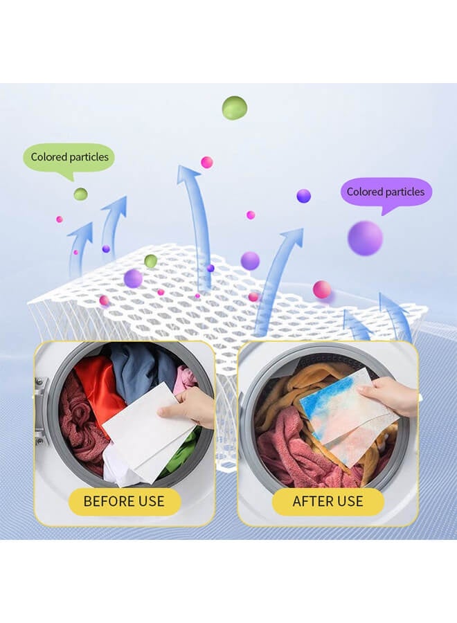 Color Catchers for Laundry, Allow Mixed Washes, Prevents Color Runs and Maintains Original Clothing, 100 Count - Image 3