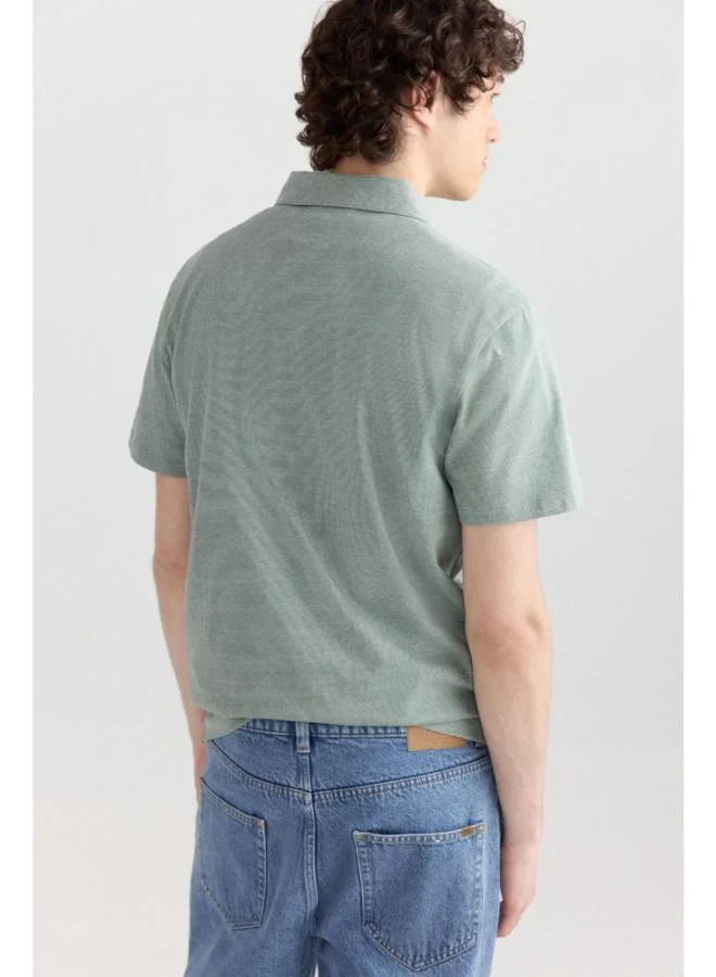 Springfield  Microraya jersey slim fit polo shirt for Men | Best Price UAE