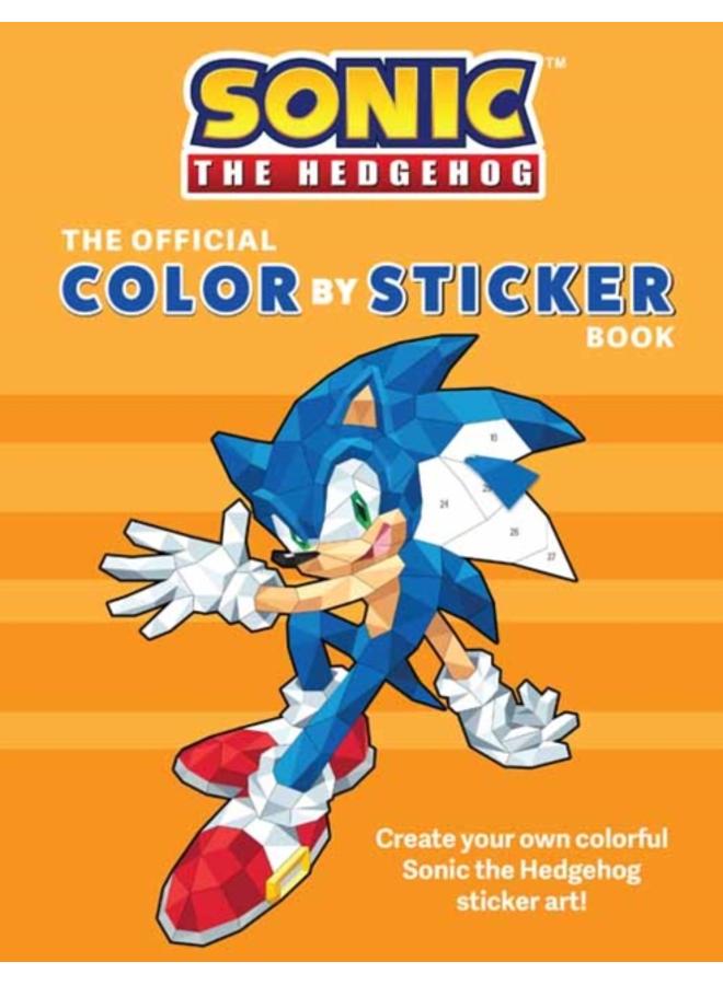 Sonic the Hedgehog : The Official Color by Sticker Book??