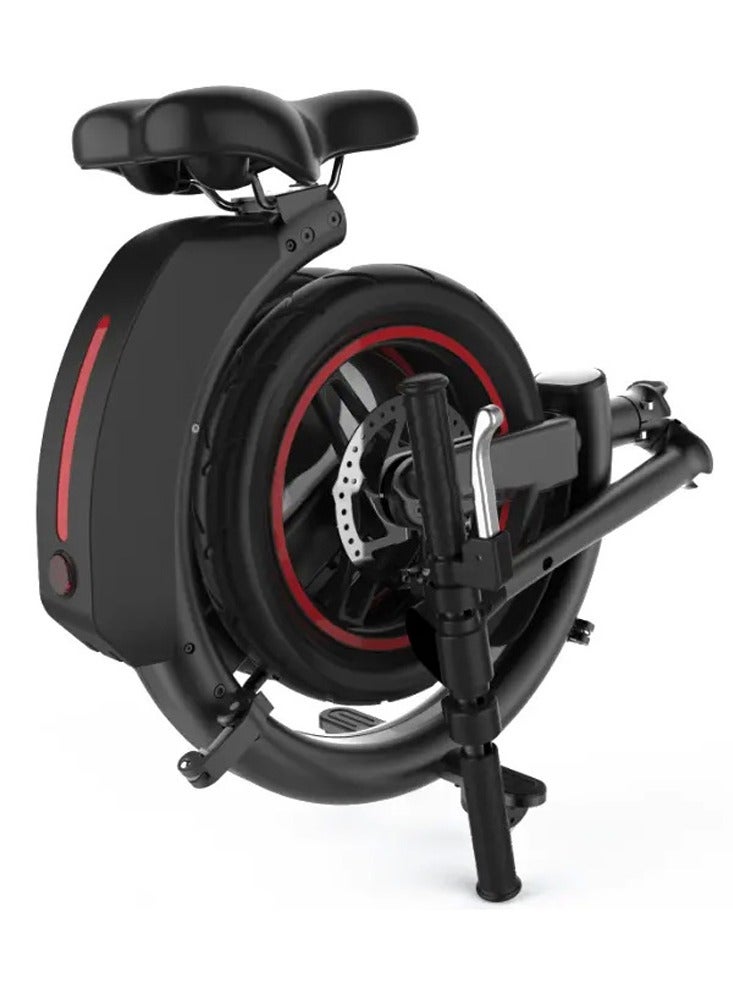 Crony C2 350W Folding E-Bike 14" Hub Motor, 36V Battery escooter, Max 40KMm/H Speed Bicycle, 15-25KM Range, Front/Rear Disc Brakes Electric Bike, Bluetooth App, LED Headlights, LCD Display Skateboard, 150KG Load Capacity - Image 5