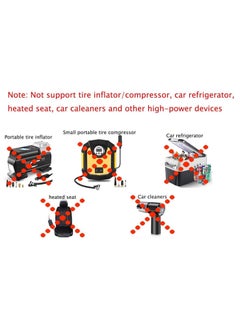 ماركة غير محددة 60 سم منفذ USB إلى 12V سيارة ولاعة المقبس محول محول الحبل USB منفذ محول الطاقة  - Image 4