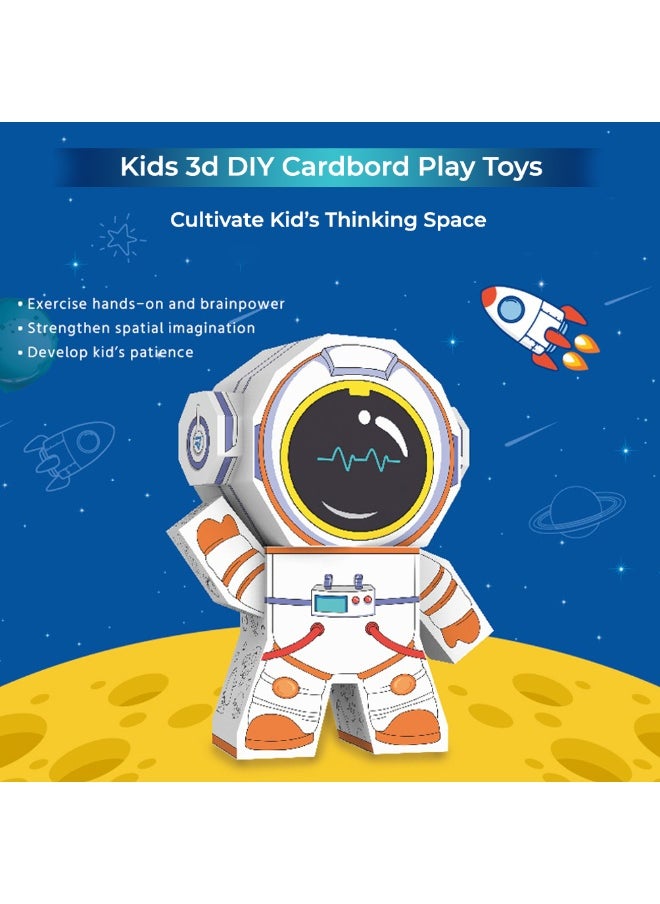Eazy Kids Eazy Kids DIY Creative Spaceman – Includes 3 Color Pens | For Ages 3+  - Image 3