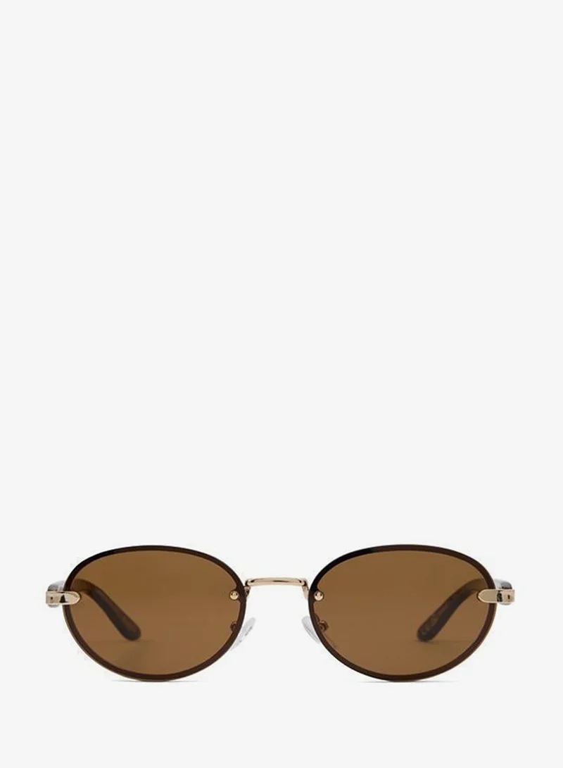 Alicee Ladies Brown Sunglasses