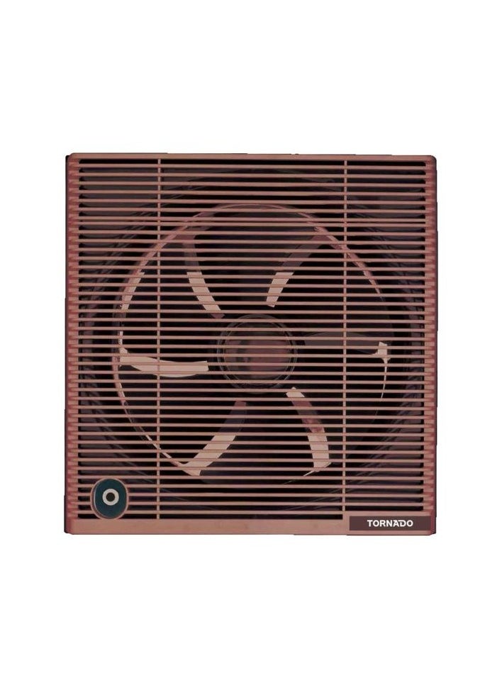 TORNADO Bathroom Ventilating Fan 30 cm Privacy Grid Brown TVS-30NM 