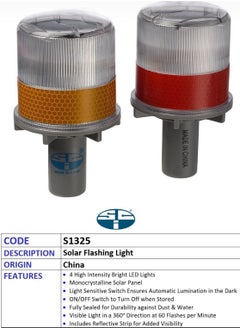 SOLAR FLASHING LIGHT WITH 4 LED LIGHTS - pzsku/Z769AC96AFB6D4950DED2Z/45/1741157657/36e1d8d1-cc74-4e07-a470-a40b469555ff