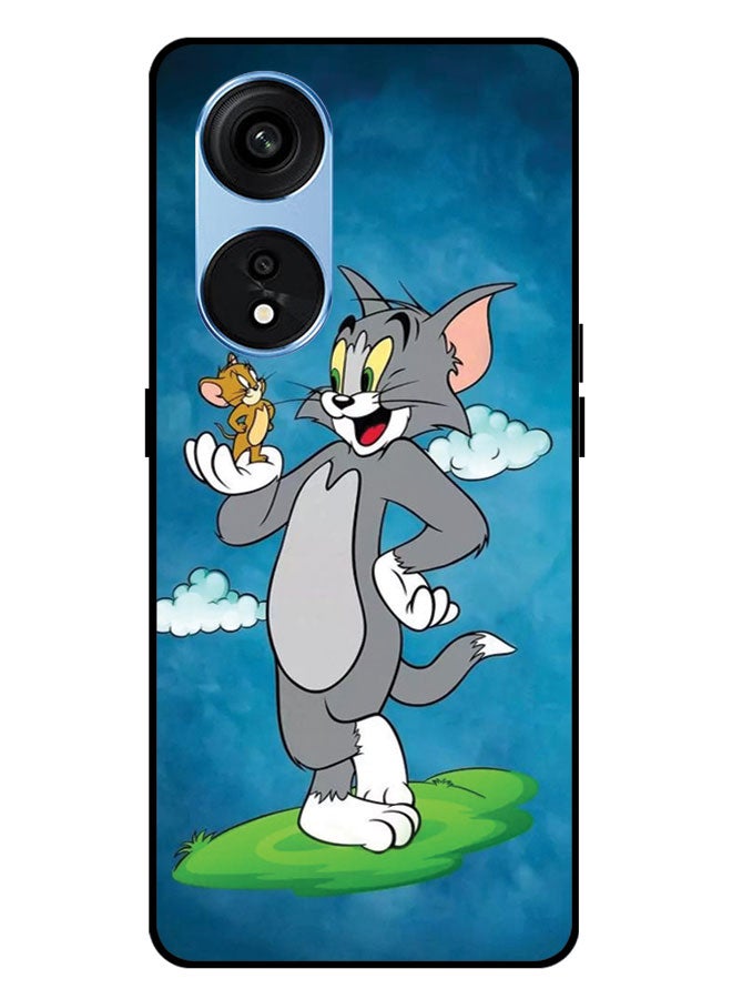 EYE CATCH Printed Protective Case Cover For Oppo A1 PRO -  Tom & Jerry - Image 1