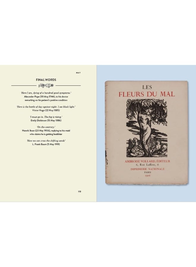 The Book Lover's Almanac: A Year of Literary Events, Letters, Scandals and P - Image 4