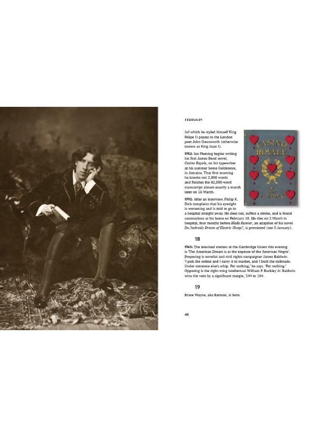 The Book Lover's Almanac: A Year of Literary Events, Letters, Scandals and P - Image 3