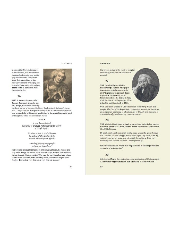 The Book Lover's Almanac: A Year of Literary Events, Letters, Scandals and P - Image 5