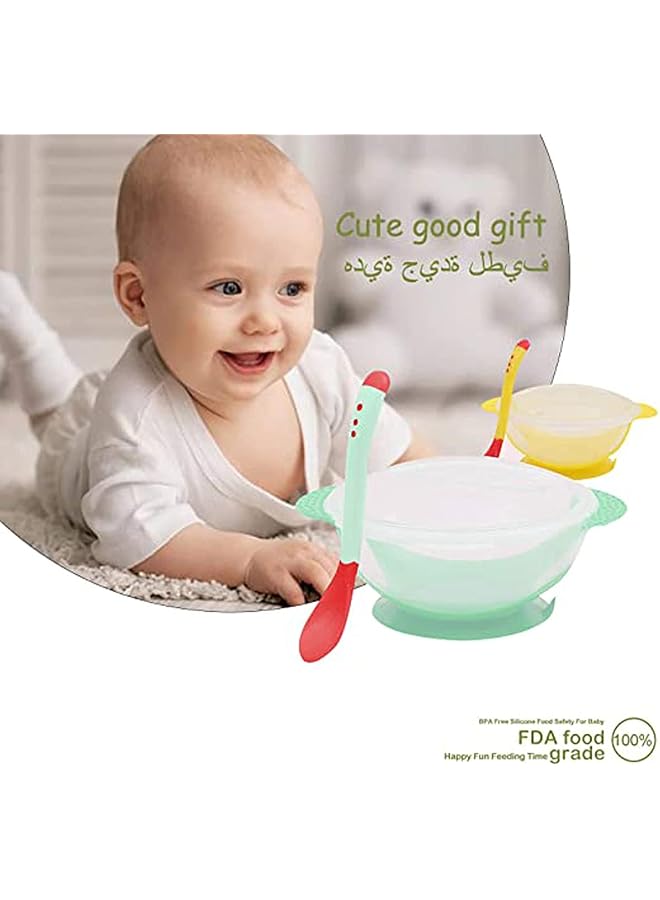 KASTWAVE 2 Baby Bowls With High Suction Base Great For Feeding Kids & Toddlers Fridge Microwave & Dishwasher Compatible Eco Friendly Bpa Free Silicone - Image 2