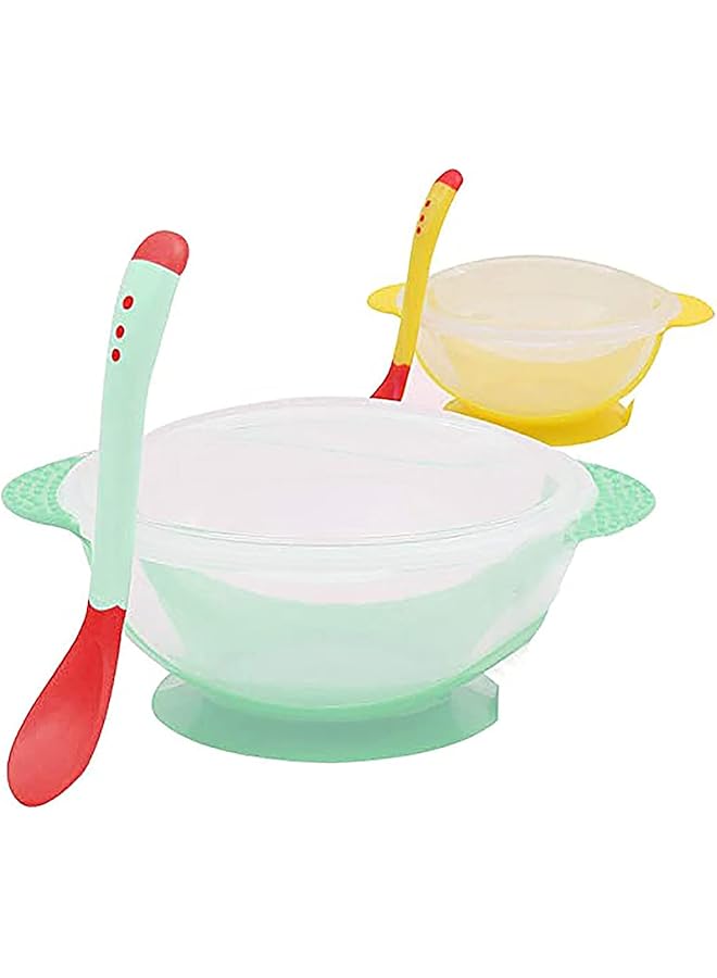 KASTWAVE 2 Baby Bowls With High Suction Base Great For Feeding Kids & Toddlers Fridge Microwave & Dishwasher Compatible Eco Friendly Bpa Free Silicone - Image 1