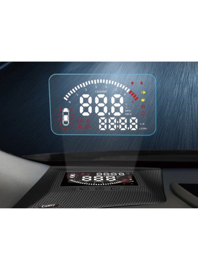 TOYOTA Head Up Display Projector for Toyota Camry 2012–2015 HUD Windshield Display 12V 10W Driving Data Projection Easy Installation - Image 2