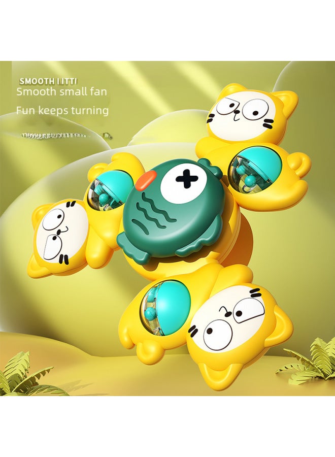 Baby Suction Cup Toy Fun Finger Tops Spinning Bath Water Play Children's Toy Suction Cup-Color:64655 [3/heat-sealed Color Bags] (168 Bags Per Box, Minimum Order Per Box) - Image 4
