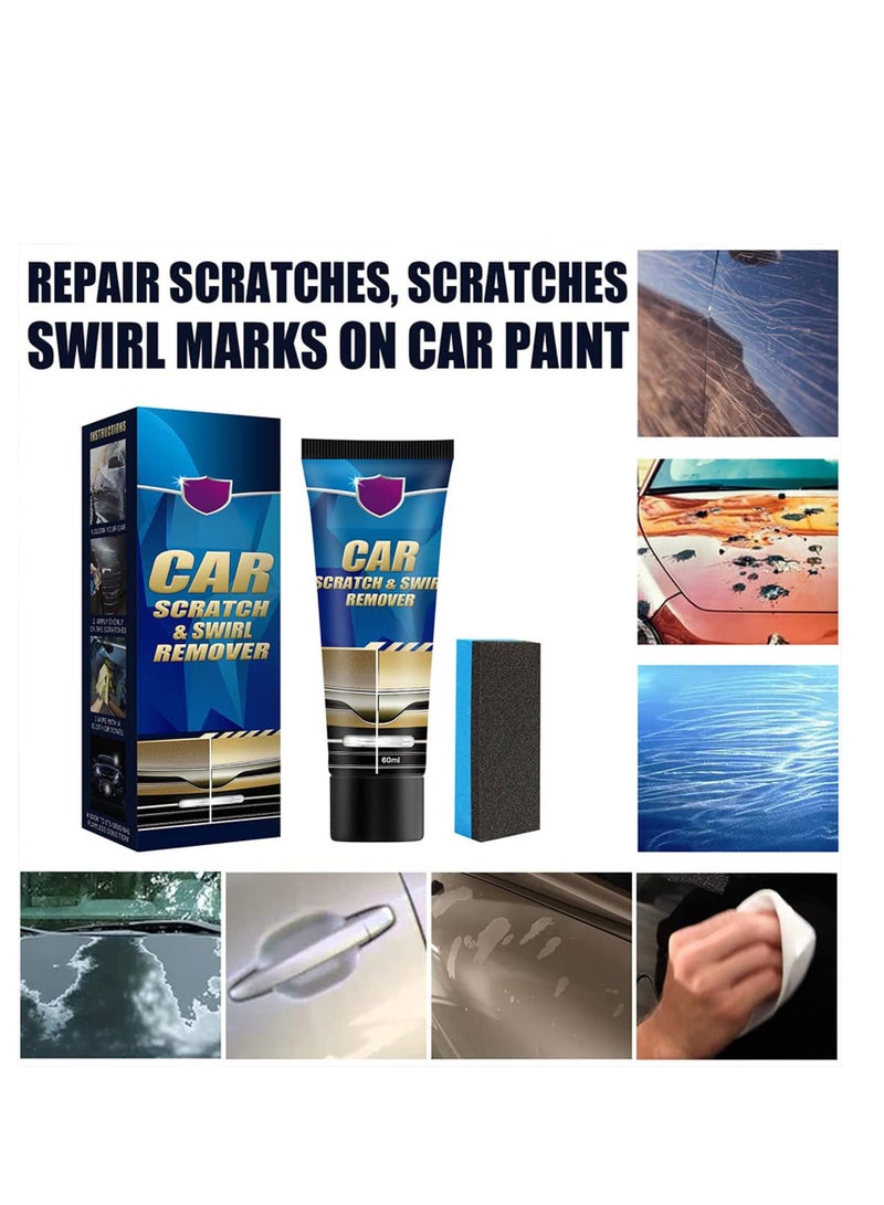 SYOSI Car Scratch Remover, Premium Car Scratch Remover Kit, Scratch Remover for Vehicles, Scratch Removal, Car Scratch Swirl Remover, Car Scratch Remover for Deep Scratches, Active Decomposition Scrub - Image 5