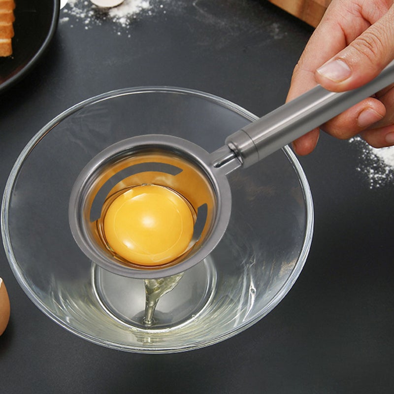 2Pcs Separators Yolk White Filter Dividers Sieves Kitchen Supplies - Image 5