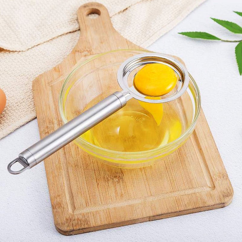2Pcs Separators Yolk White Filter Dividers Sieves Kitchen Supplies - Image 4