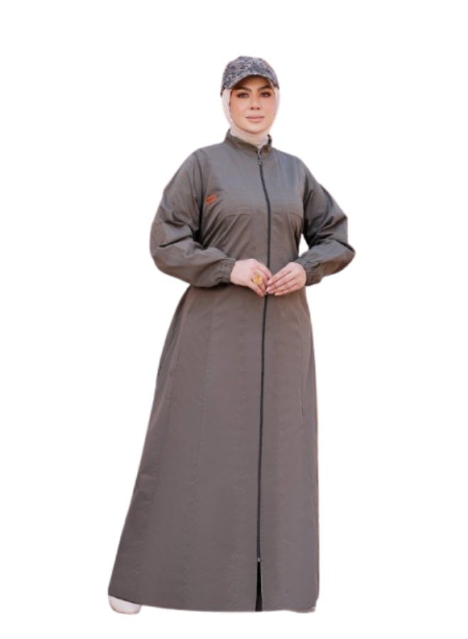 Cotton Lycra Gabardine Abaya | Elegance and Comfort at All Times – Size XL – Fits (70 kg to 85 kg) - Image 1
