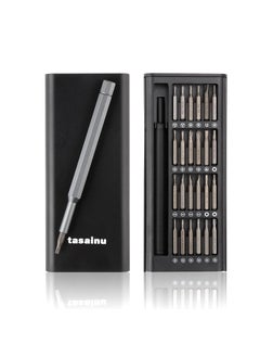 tasainu 24 in 1 Small Screwdriver Sets Precision Screwdriver Set for Electronics Magnetic Mini Screwdriver Set Micro Screwdriver Kit For Repairing Eyeglasses Watches Electronics Computer tasainu  - Image 1