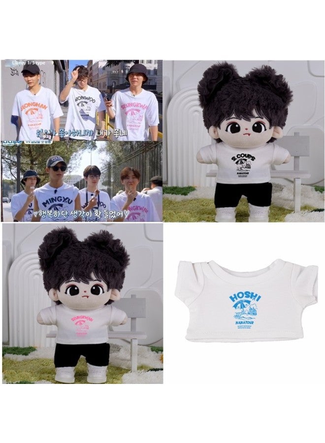 10cm/20cm Doll Clothes Quan Shunrong Cui Shengzhe Xu Minghao With T-shirt Cotton Doll Clothes In Stock-Specifications:10cm-Color:Xu Minghao T-shirt - Image 2