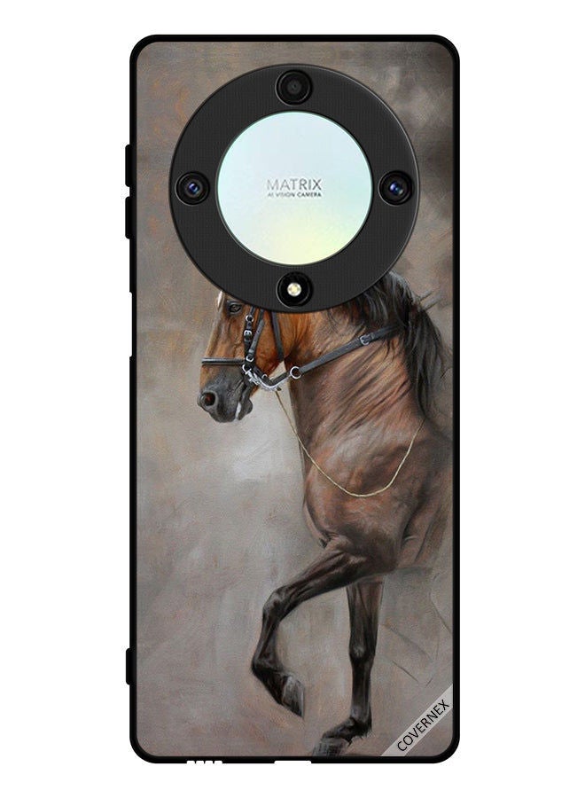 Covernex غطاء واقي لهاتف Honor X9a بصورة حصان عتيقة - Image 1