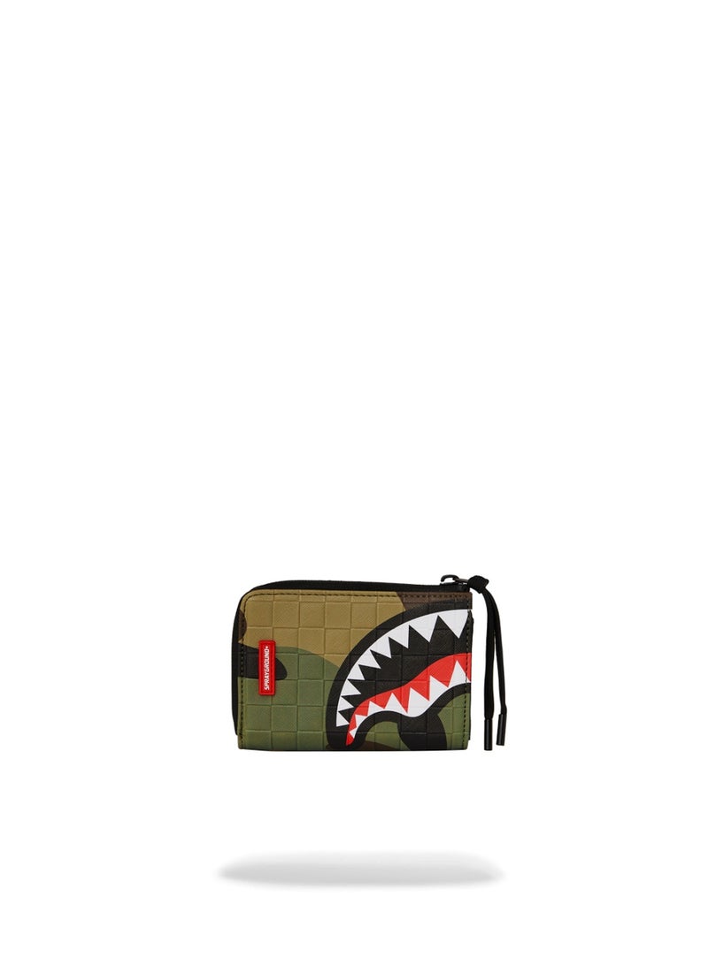SPRAYGROUND SG WOODLAND CAMO CHECK WALLET - Image 1
