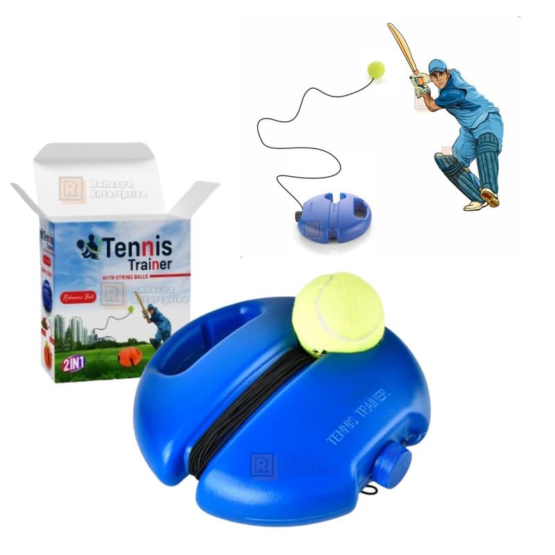 Invite Enterprise Tennis Trainer Rebound Ball,Solo Tennis Training Equipment for Self-Pracitce,Portable Tool,Tennis Rebounder Kit,Including (Solo Ball 1 pcs) - Image 1