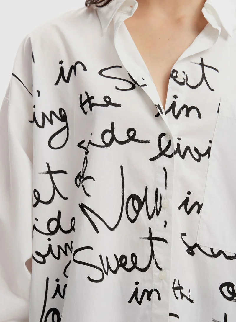 DESIGUAL Button Down Shirt