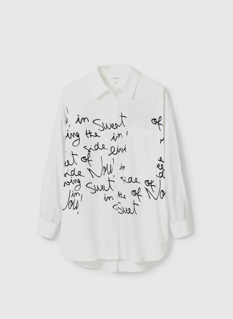 DESIGUAL Button Down Shirt