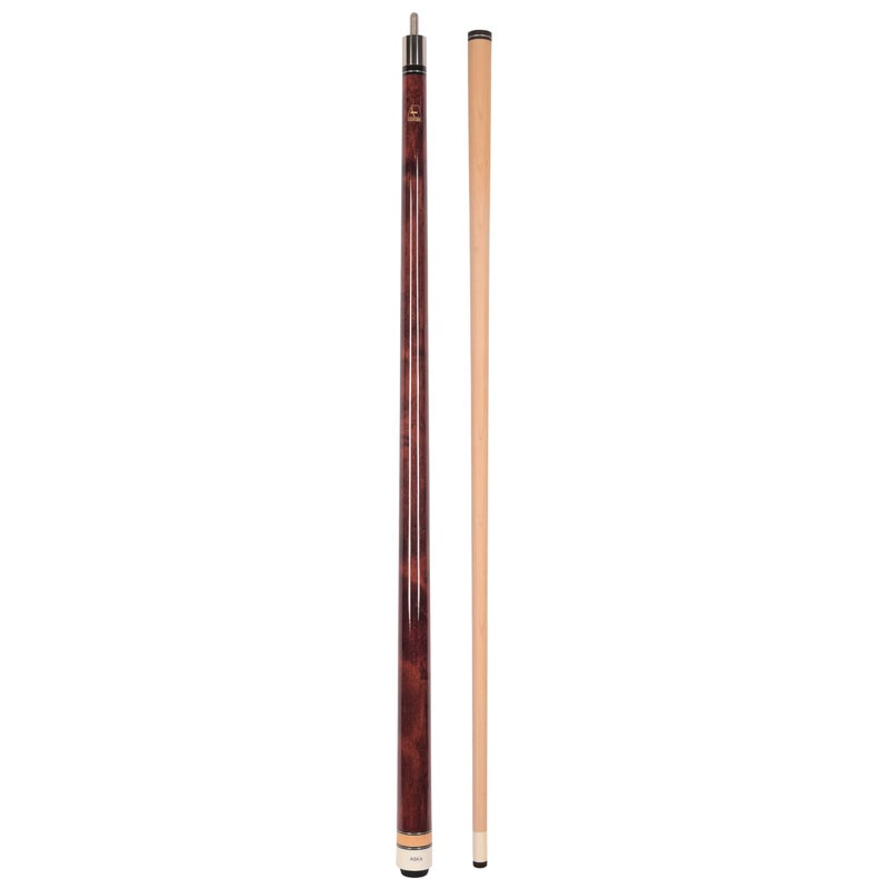 ASKA L3 No Wrap Pool Cue Stick, 58" Hard Rock Canadian Maple, 13mm Hard Tip, 5/16x18 Stainless Steel Joint (Mahogany 19-Ounce) - Image 2