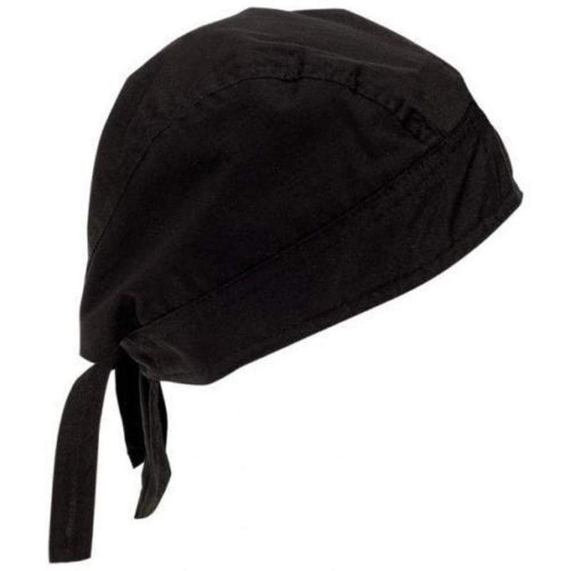 Zacharias Cotton Anti Pollution Head Scarf/Bandana for Cycling/Biking Under Helmet (Black) - Image 4