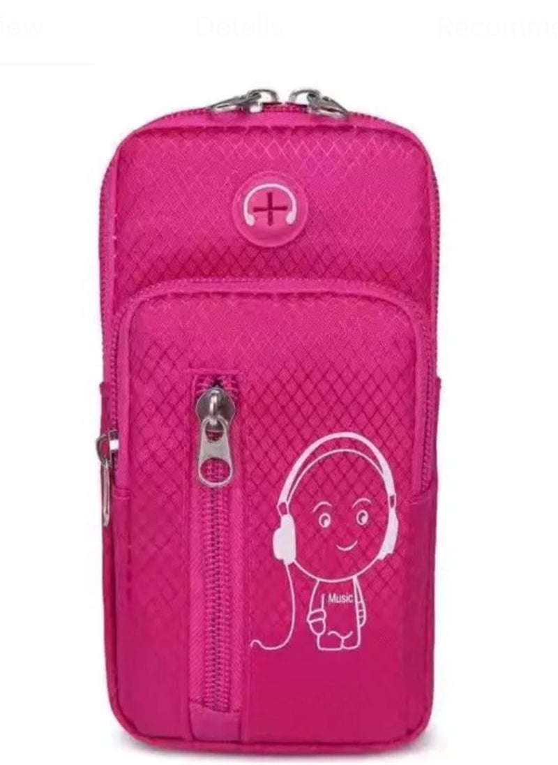 Wallet, mobile phone case, other accessories, and headphone outlet for the club, gym, and university, random color