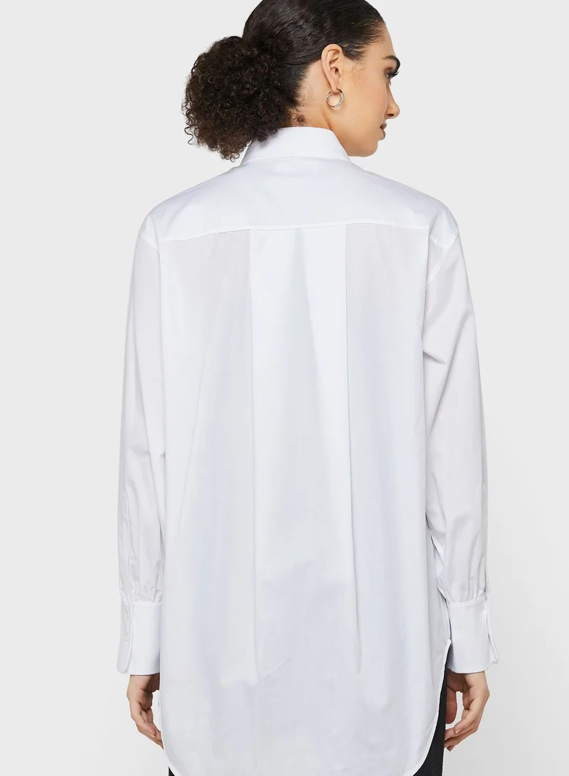 Victoria Beckham Oversized Button Down Shirt