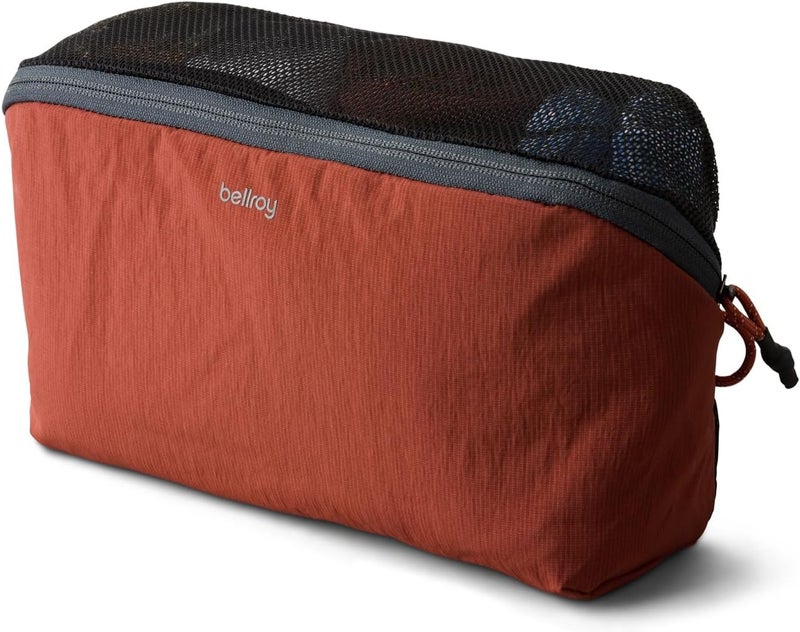 BELLROY Popular trusted craftsmanship Packing Cube 12L (organizer packing pouch with internal zip pocket and durable, lightweight design) - Clay Upgraded classic design - Image 1