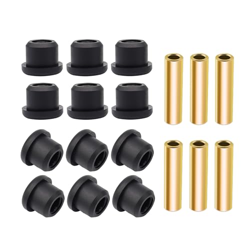 Drive-up Rear Leaf Spring for Club Car DS, Polyurethane Bushing and Sleeve Screw Kit for DS 1992-Up Golf Carts, OEM 1015583 1012303 8755 - Image 2