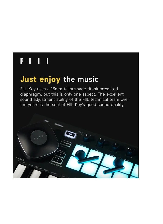 FIIL FIIL Key Global Version Black Headphone  - Image 2