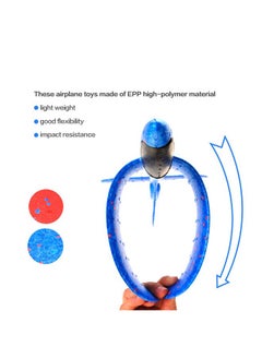 PowerTRC PowerTRC 17.5" Toy Throwing Foam Airplane | 2 Pack of Foam Gliding Airplane | Outdoor Sports Toys and Party Favors  - Image 2