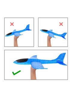 PowerTRC PowerTRC 17.5" Toy Throwing Foam Airplane | 2 Pack of Foam Gliding Airplane | Outdoor Sports Toys and Party Favors  - Image 5