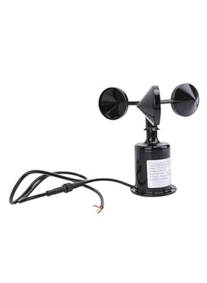 ABS Material Wind Speed Sensor With 3 Cups For Greenhouse Environment Monitoring - Image 1