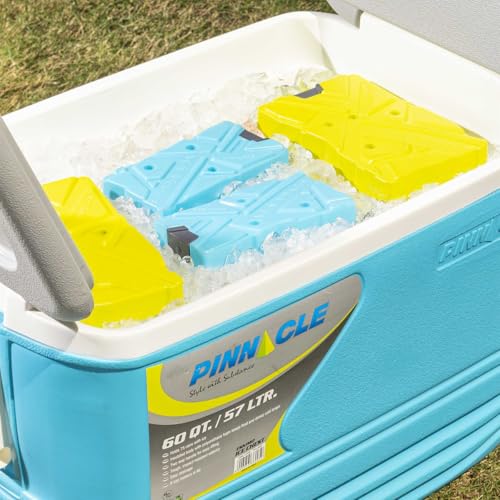 Pinnacle Ice Bricks 600 ML (Pack of 2) | Ice Pack for Ice Box | Leakproof Cold Pads | Reusable Long Lasting Freezer Ice Blocks | Cooler Accessory for Camping, Travel & Picnic - Image 4