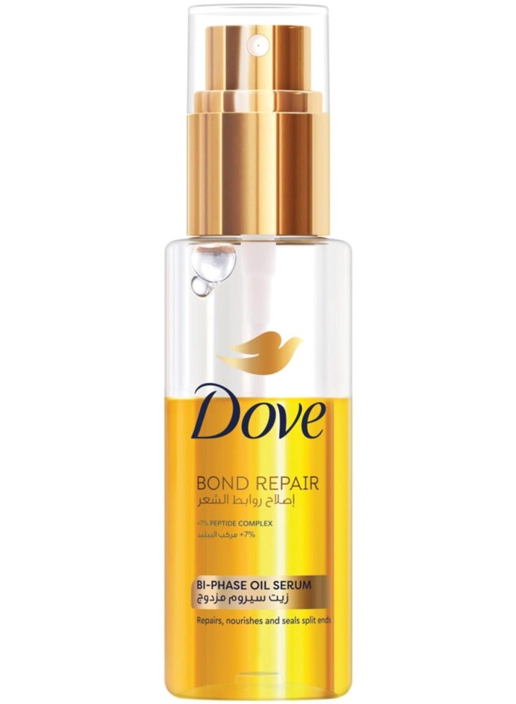 دوف سيروم زيت ثنائي الطور لإصلاح روابط الشعر 80 مل - Image 1