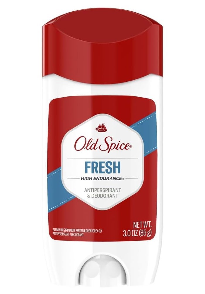 Old Spice High Endurance Fresh Scent Invisible Solid Antiperspirant and Deodorant for Men, 3.0 oz